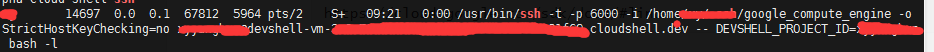 free_shell_gcloud_ssh_cmd